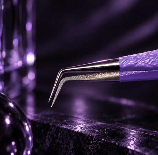 90 Degree Fiber Tip Tweezer